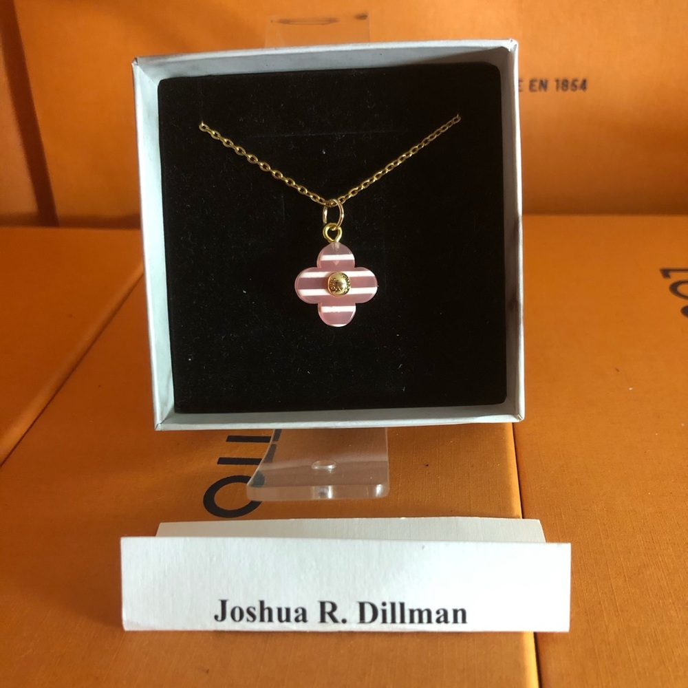 Louis Vuitton reworked flower necklace